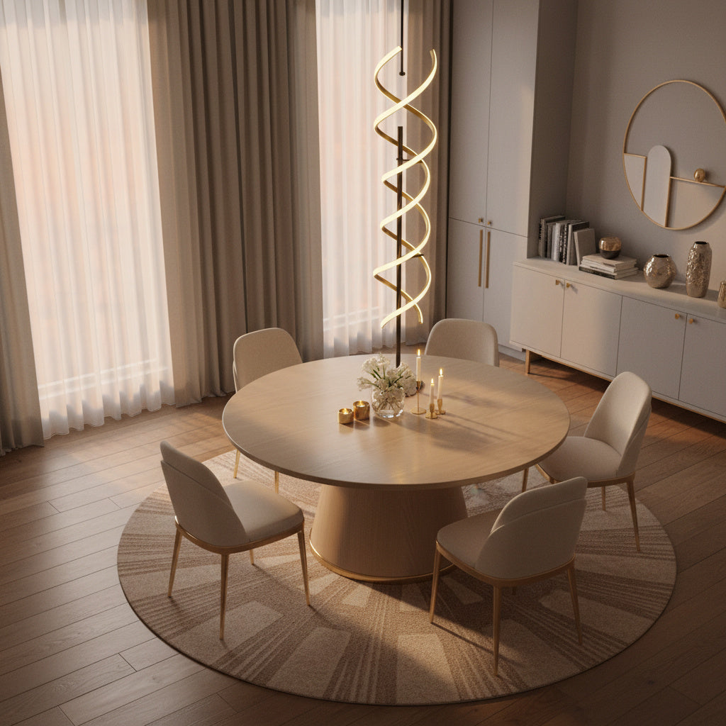 Lampadar Modern SEQUENCE PREMIUM Gold 150CM