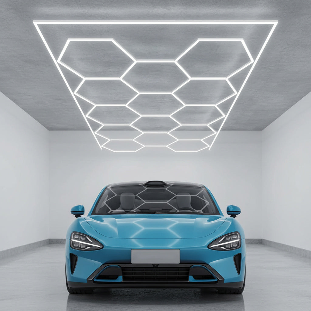 Hexagon LED Tip HoneyComb 482x241 CM 672W Echivalent 6000W