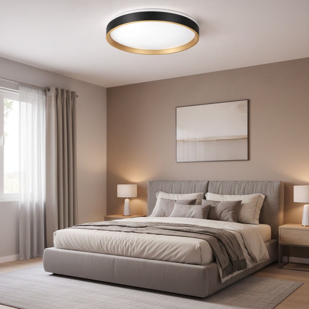 Plafoniera LED 39CM POLARIS GOLD 32W Echivalent 200W