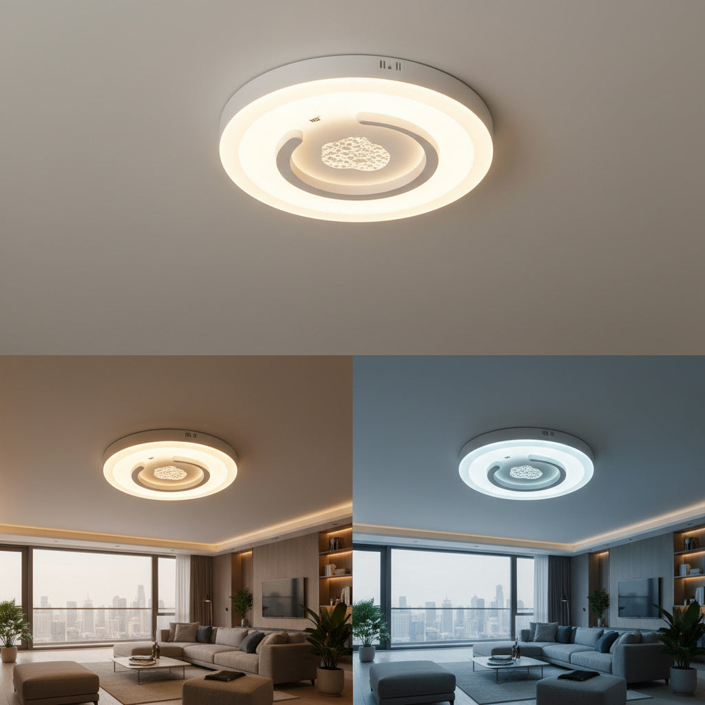 Lustra LED Mavon Minimalist Telecomanda Echivalent 400W