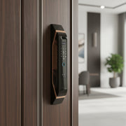 Incuietoare Smart MUSK Neagra cu Recunoastere Faciala