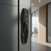 Incuietoare Smart YALLA cu Amprenta Pin Card si Cheie