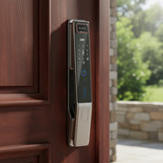 Incuietoare Smart MUSK Argintie cu Recunoastere Faciala