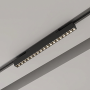 Spot LED 18W Magnetic 33cm Negru Liniar Lumina Neutra