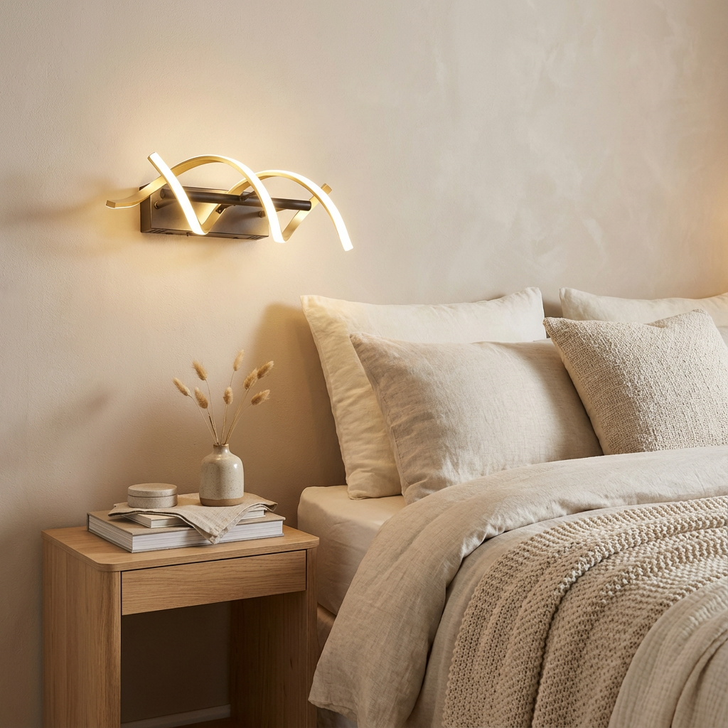 Aplica LED SEQUENCE PREMIUM Gold Echivalent 200W
