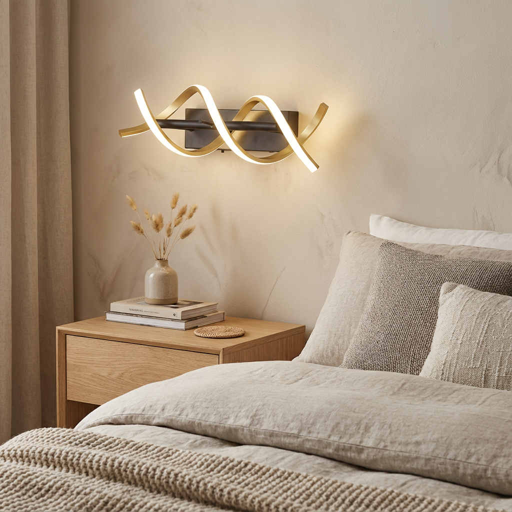 Aplica LED SEQUENCE PREMIUM Gold Echivalent 200W