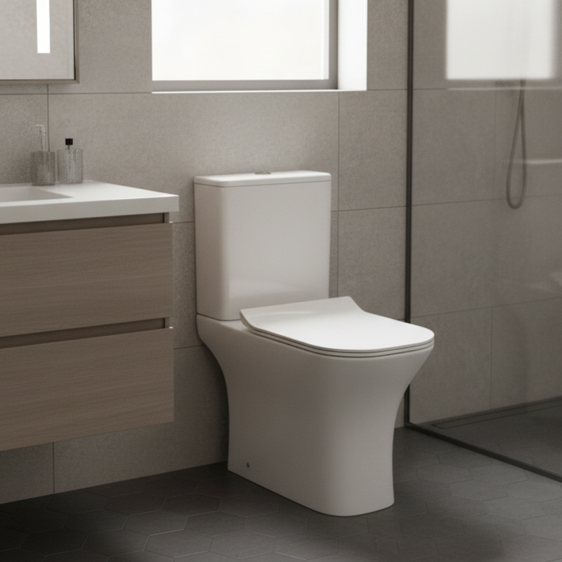 Toaleta Clasica Nova White 65 x 35 x 79 CM