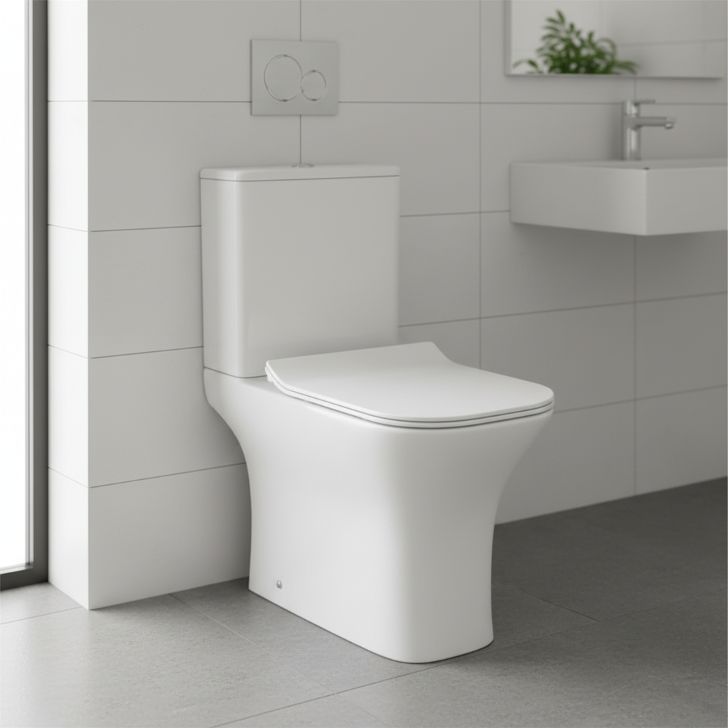 Toaleta Clasica Nova White 65 x 35 x 79 CM