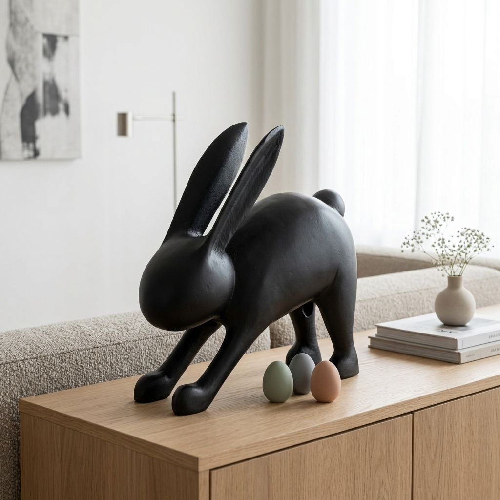 Statueta Decorativa Marovato Black 15CM
