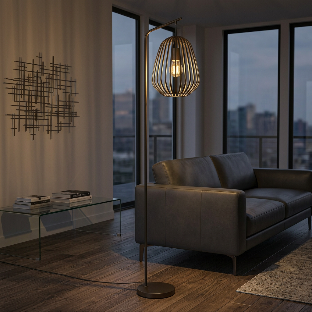 Lampadar Espinal Bronz 170CM Eglo