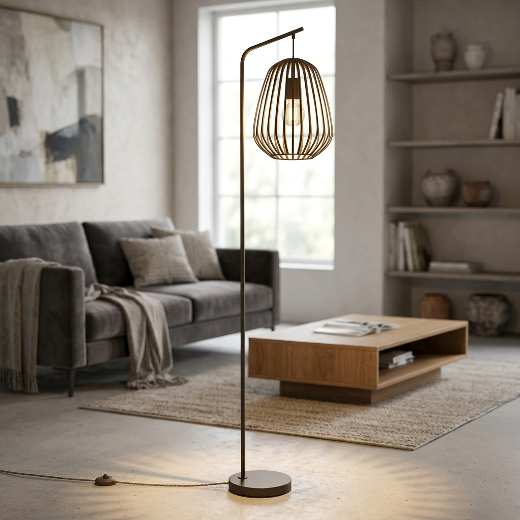 Lampadar Espinal Bronz 170CM Eglo