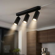 Lustra Mica Black Premium cu 3 Spoturi Reglabile