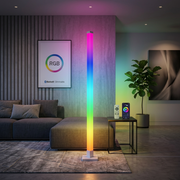 Lampadar LED RGB Smart 154CM Multicolor cu Telecomandă și Control App