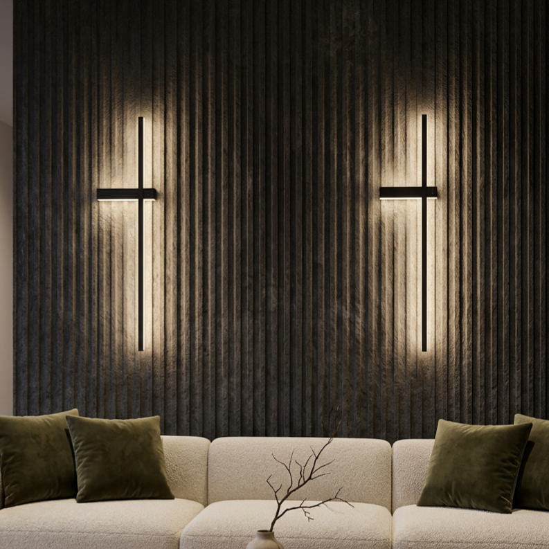 Aplica LED Perete Vision Black Premium