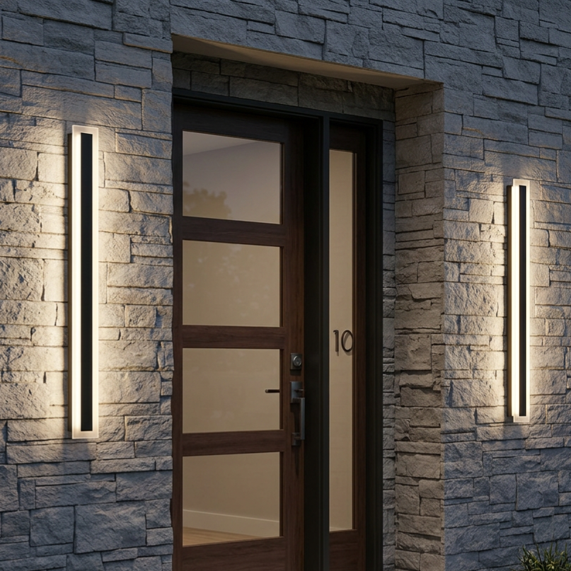 Bara Luminoasa LED Exterior Black PREMIUM CCT IP54 220V