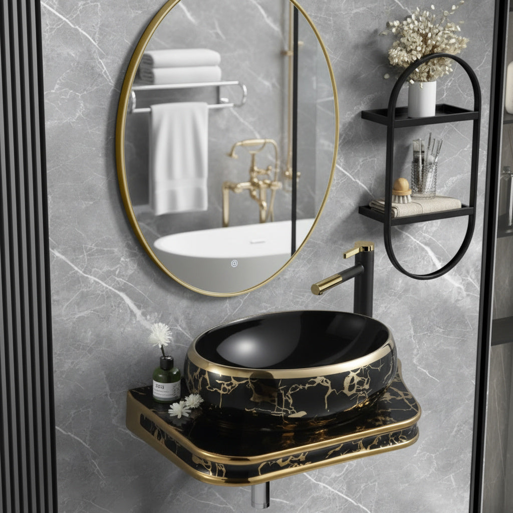 Lavoar + Blat Premium Line Jaguar 65.5X37CM