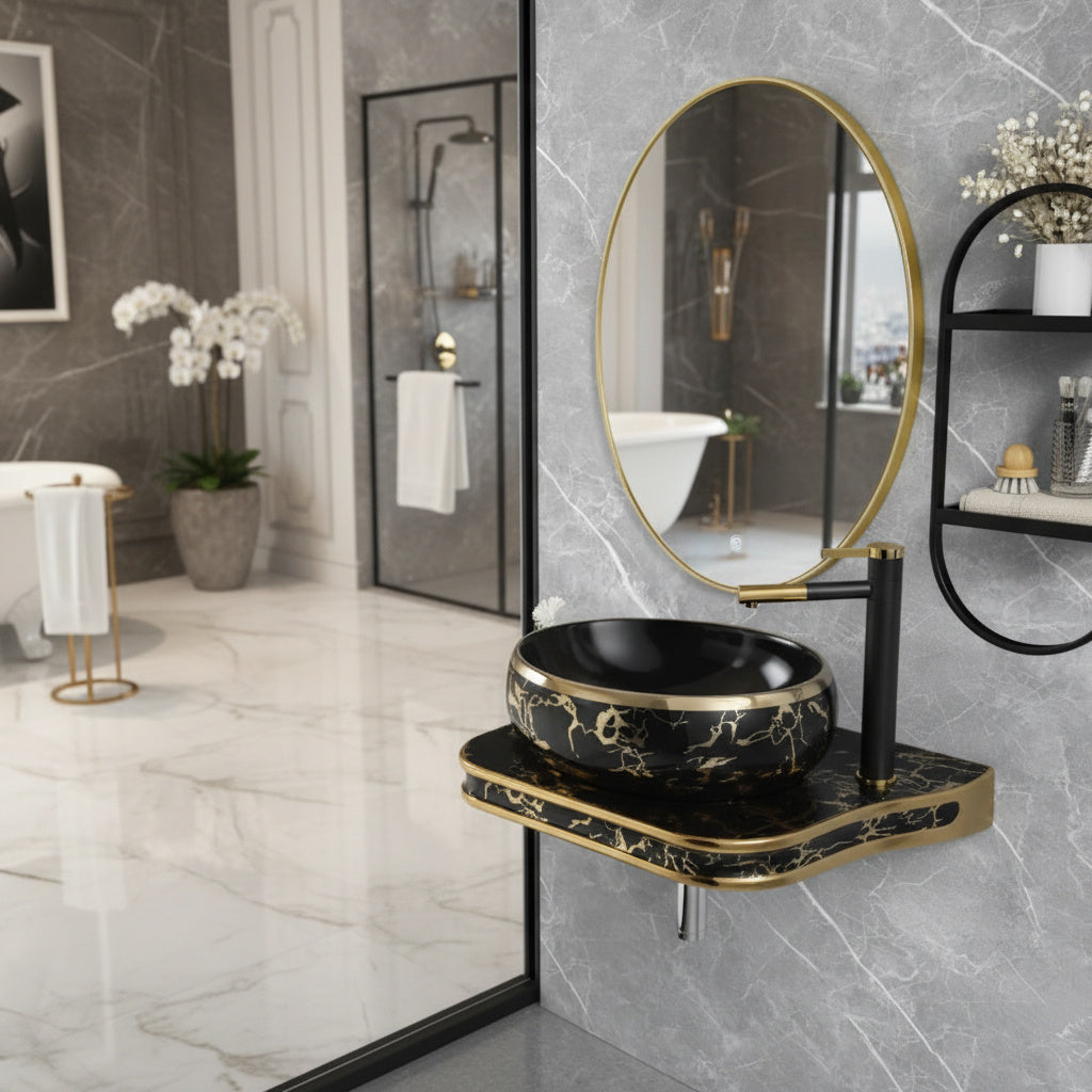 Lavoar + Blat Premium Line Jaguar 65.5X37CM