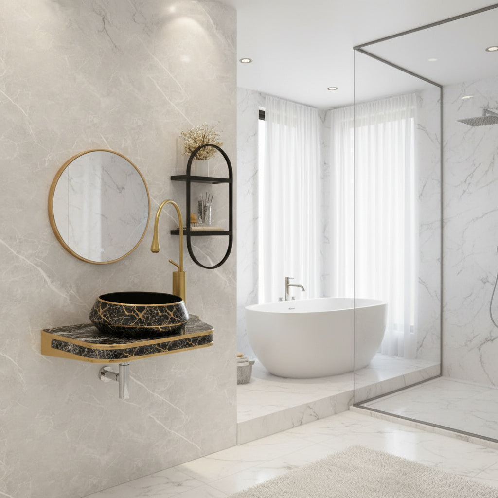 Lavoar + Blat Premium Line Lion 65.5X37CM