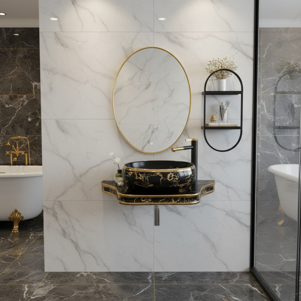 Lavoar + Blat Premium Line Jaguar 65.5X37CM