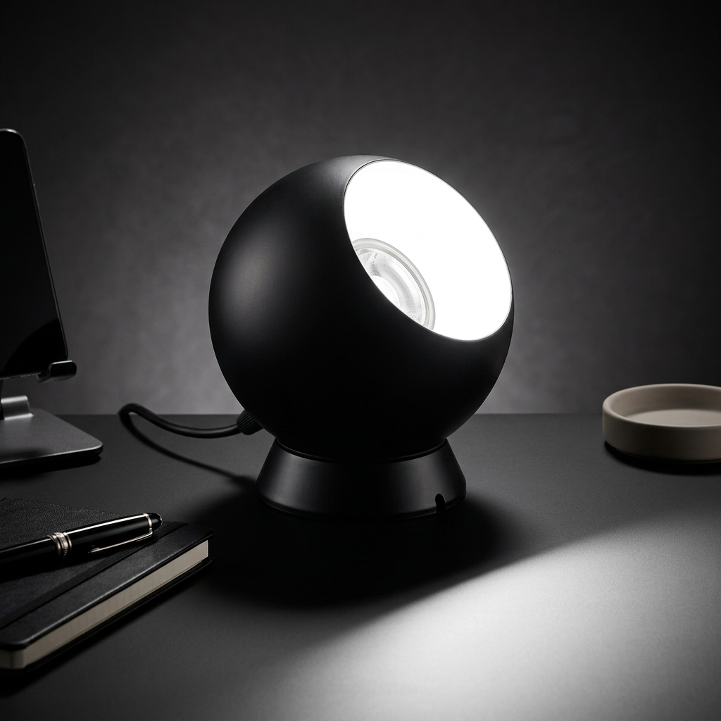 Veioza Decorativa Petto 1 Black 14CM Resigilat R2