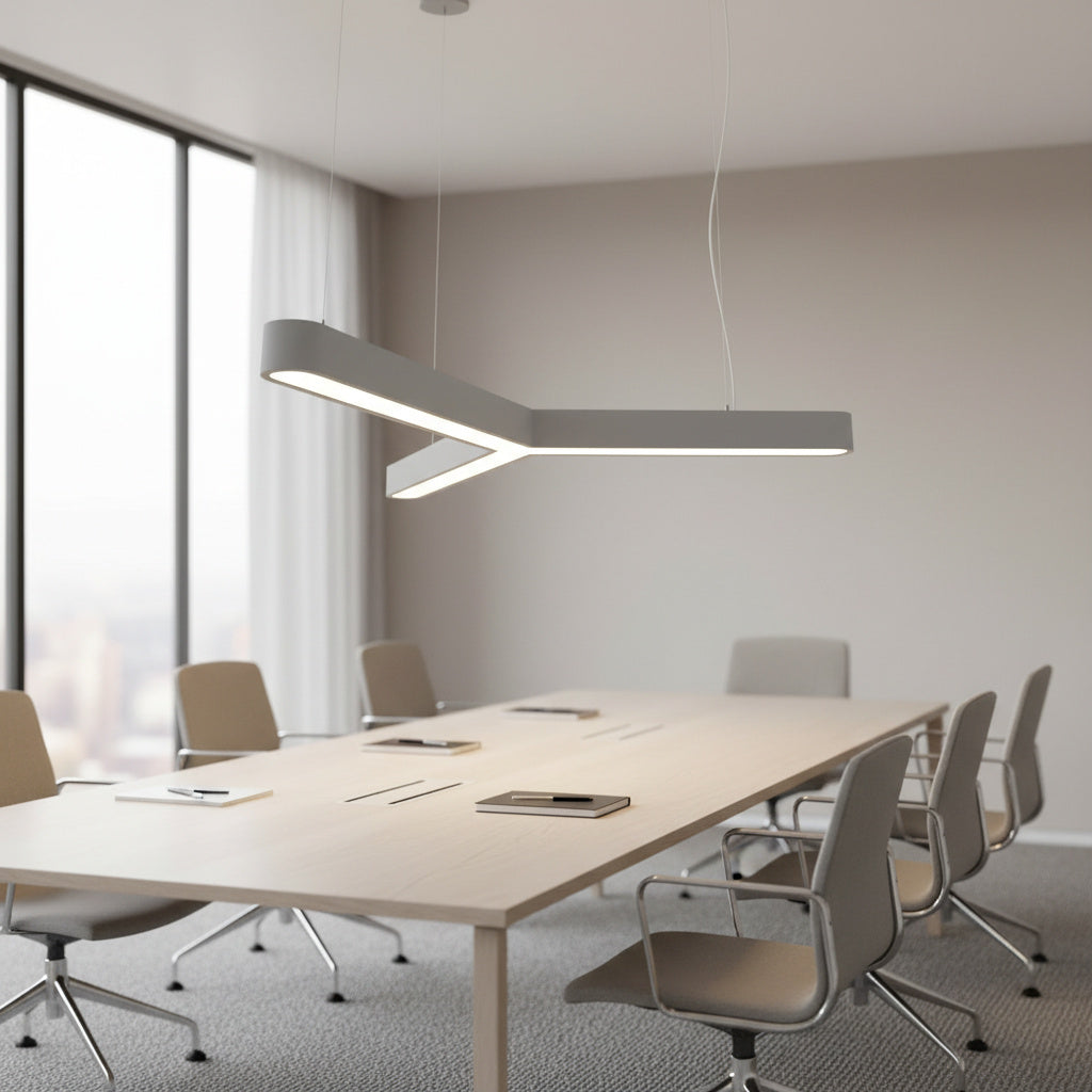 Lustra LED TriCore Slim Gri Mat 100W CCT