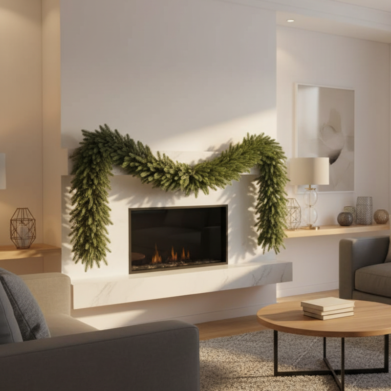 Ghirlanda Brad Artificiala Barocco L240 x D25CM