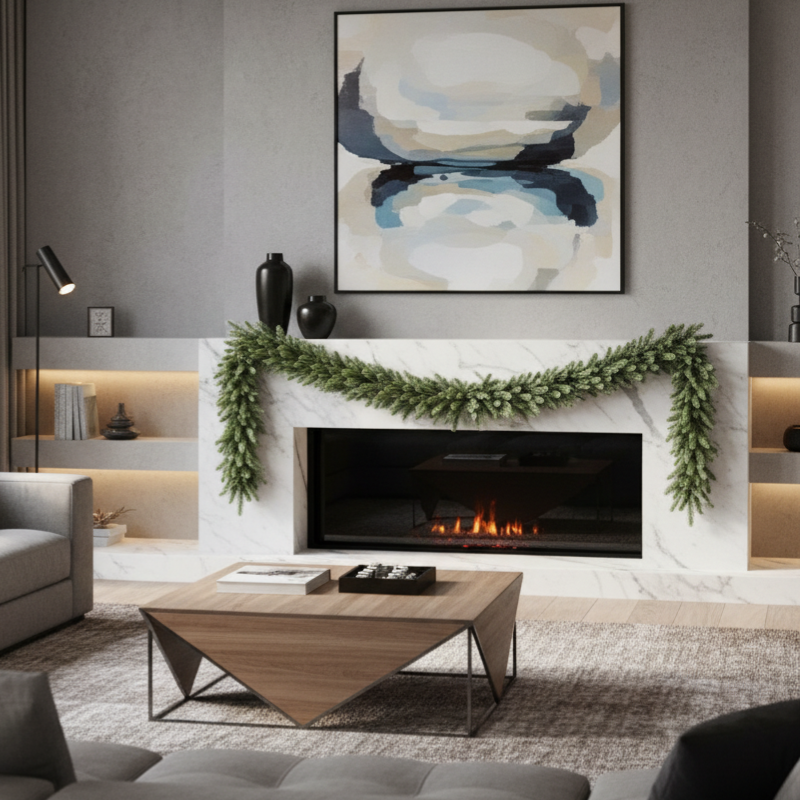 Ghirlanda Brad Artificiala Alpin L200 x D25CM