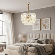 Candelabru Cristal ELARA Gold ⌀40CM