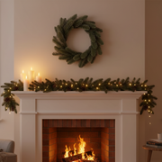 Coronita Artificiala De Craciun Alpin Ø40CM