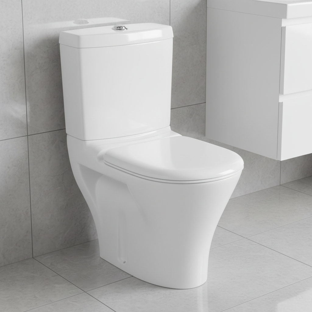 Toaleta Clasica Aster White 69 x 39 x 81 CM