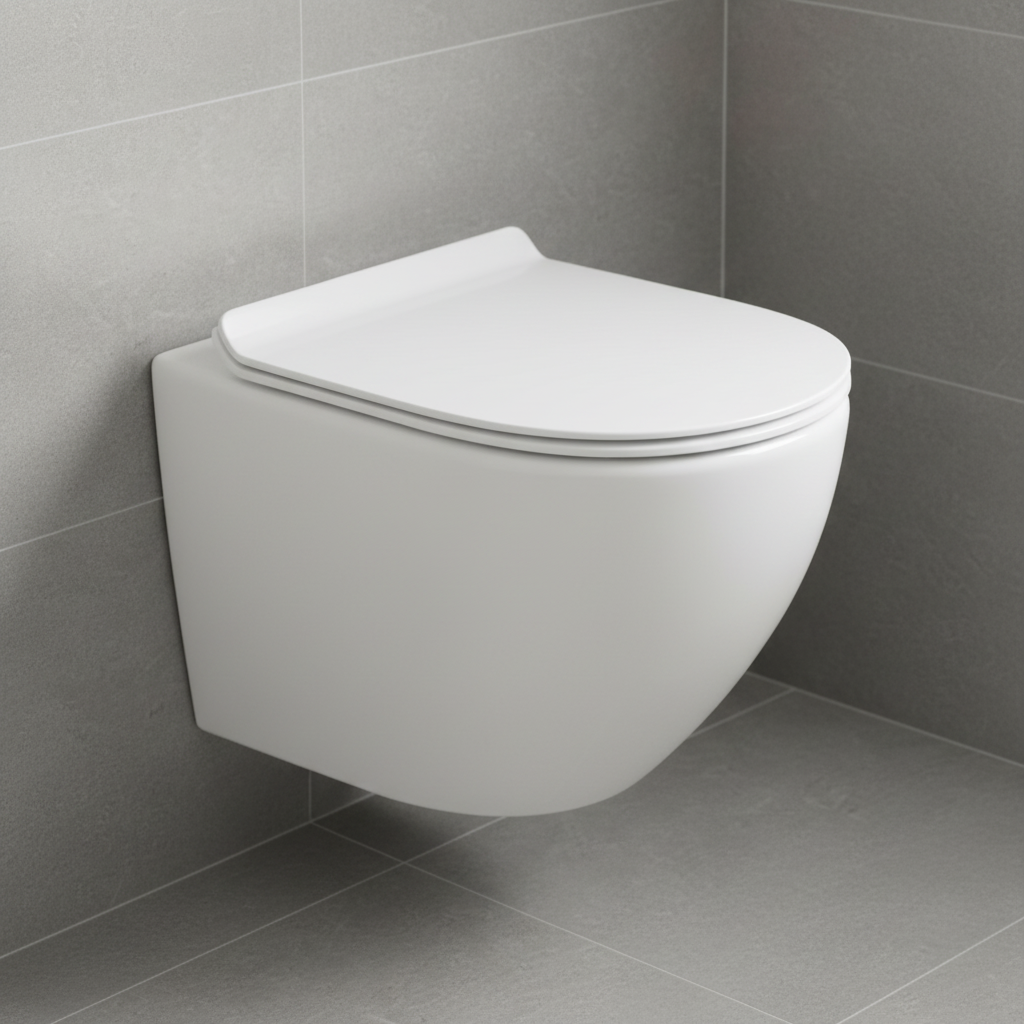 Vas WC Suspendat Slate White 49 x 37 x 36 CM