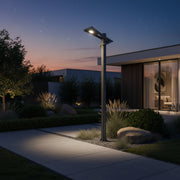 Stalp Iluminat Stradal 50W Alb Natural + Albastru 3m