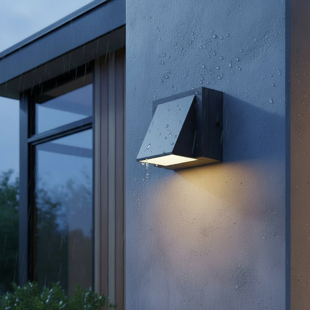Aplica LED IP65 Dark Grey cu 3 Lumini 7.8CM