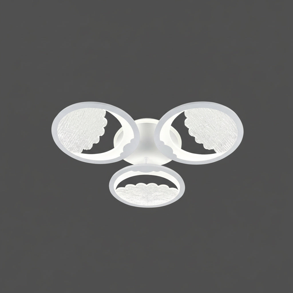 Lustra LED MOLANI White Echivalent 500W Telecomanda