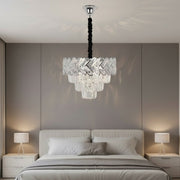 Candelabru Cristal DEVO Silver 40CM