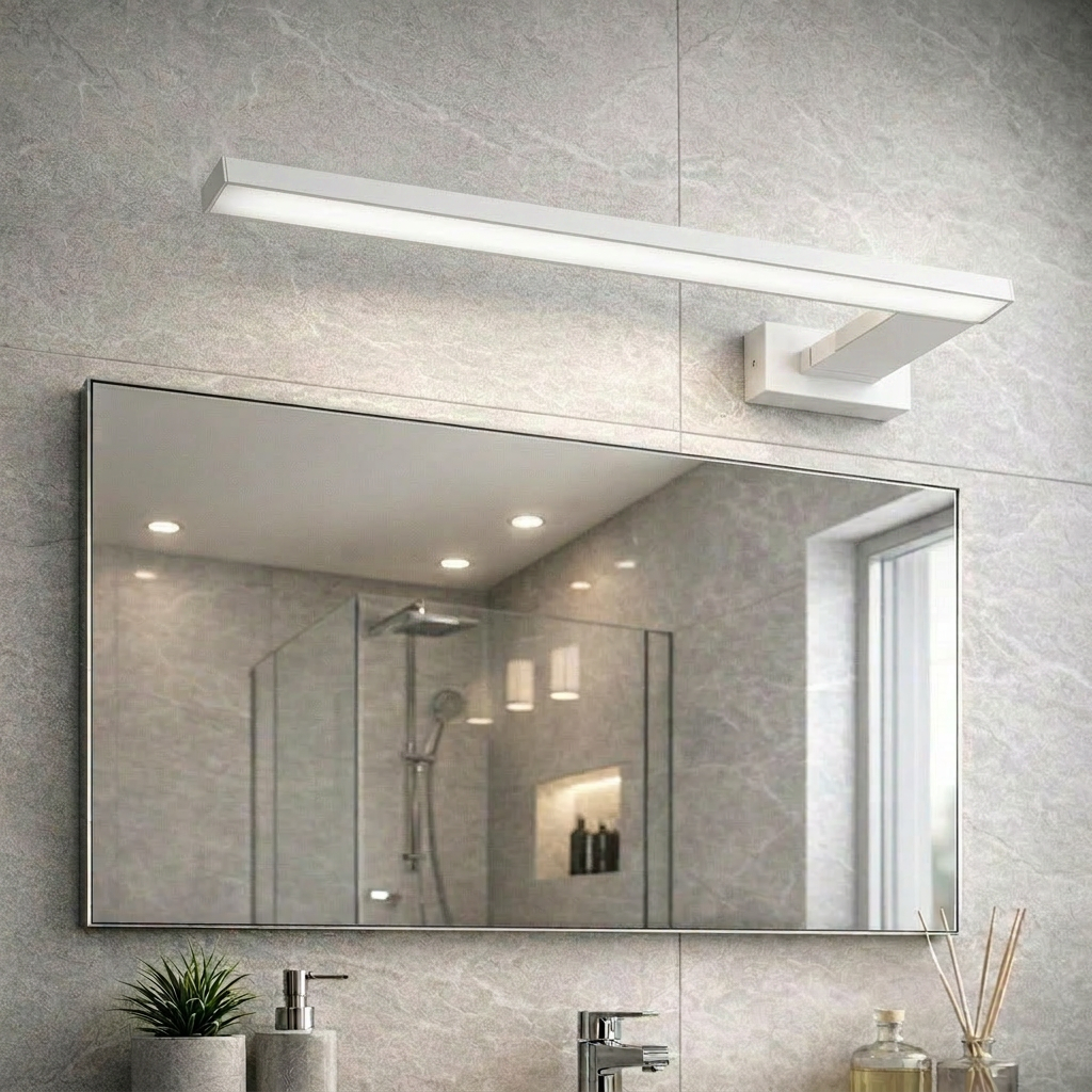 Aplica LED Perete Shine Left White Premium IP44 45CM