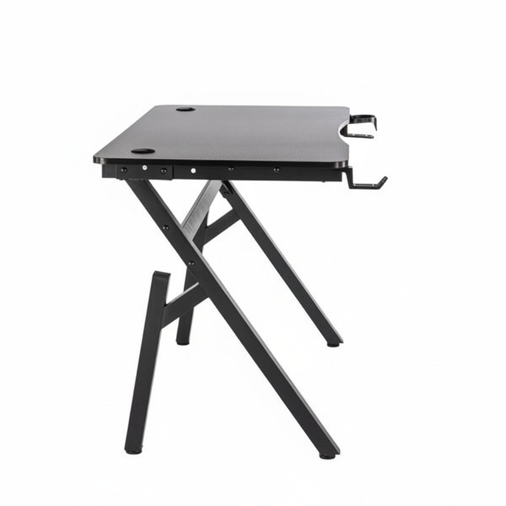 Birou de Gaming, 501 Black, 120x60x73CM
