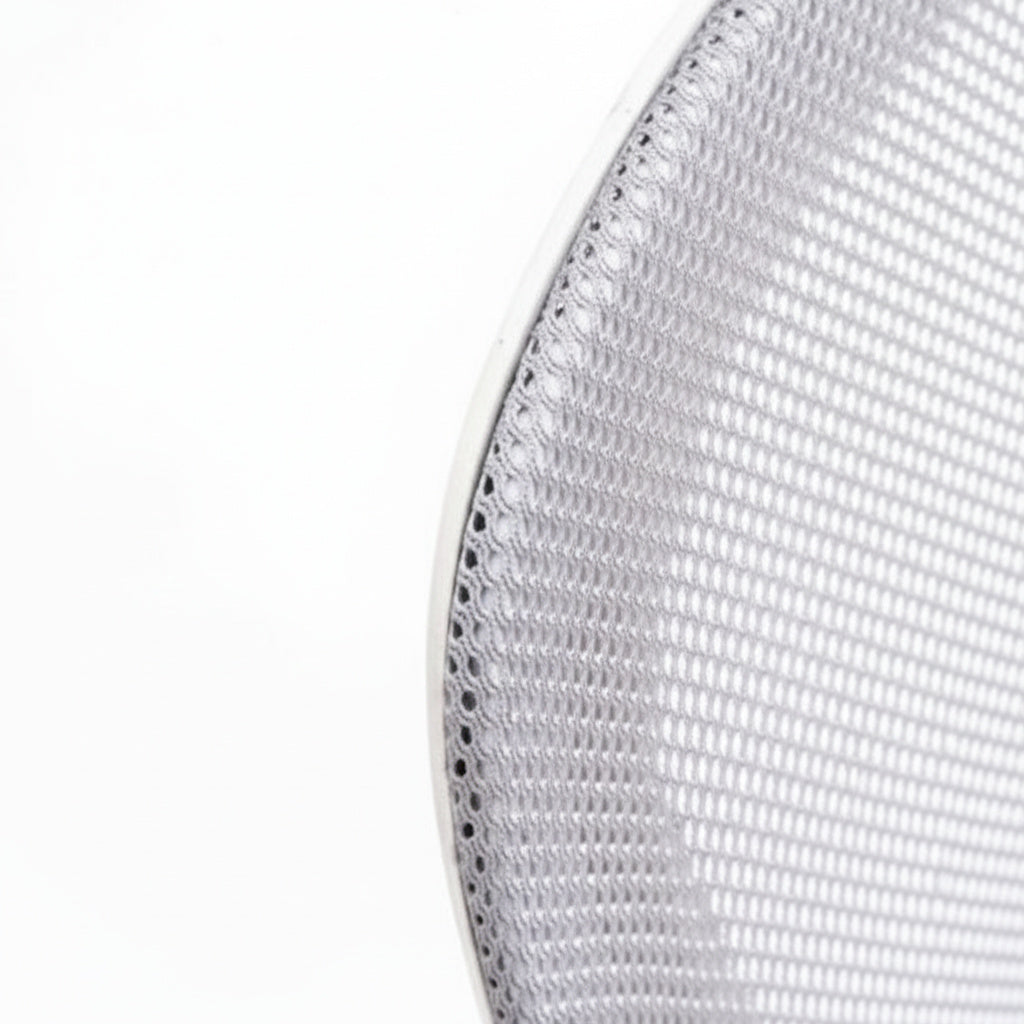 Scaun de Birou Reglabil BOC-101 Alb-Gri