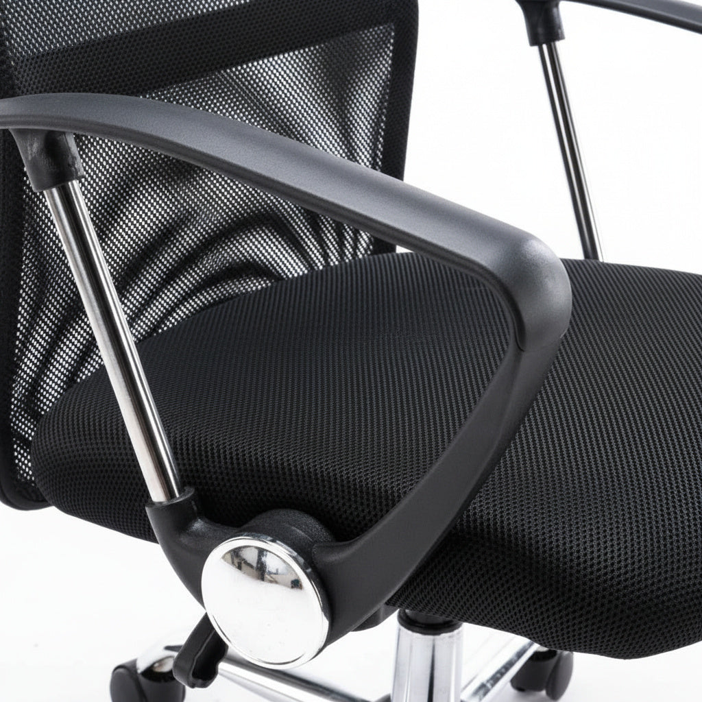 Scaun de Birou Reglabil BOC-109 Negru