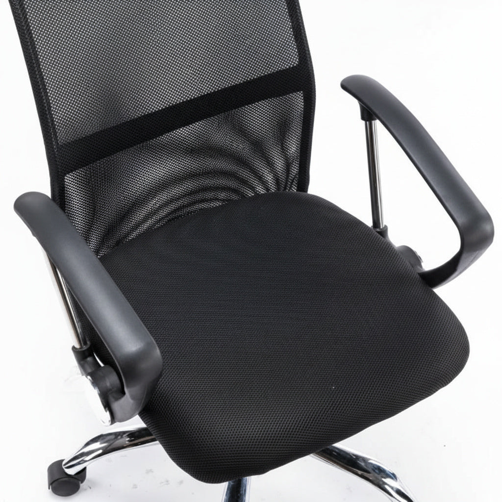 Scaun de Birou Reglabil BOC-109 Negru