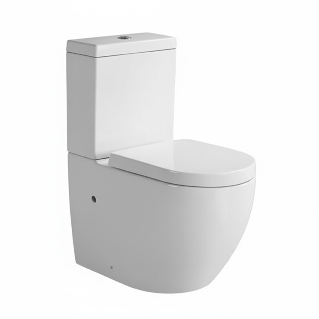 Toaleta Clasica Rondo White 63 x 37 x 81 CM