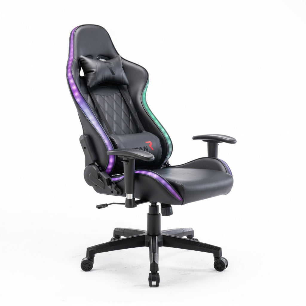 Scaun de Gaming Reglabil Professional WF-6006  Black