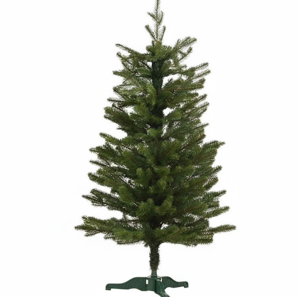 Brad Artificial de Craciun 3D Mini Elvetian H90xD50CM