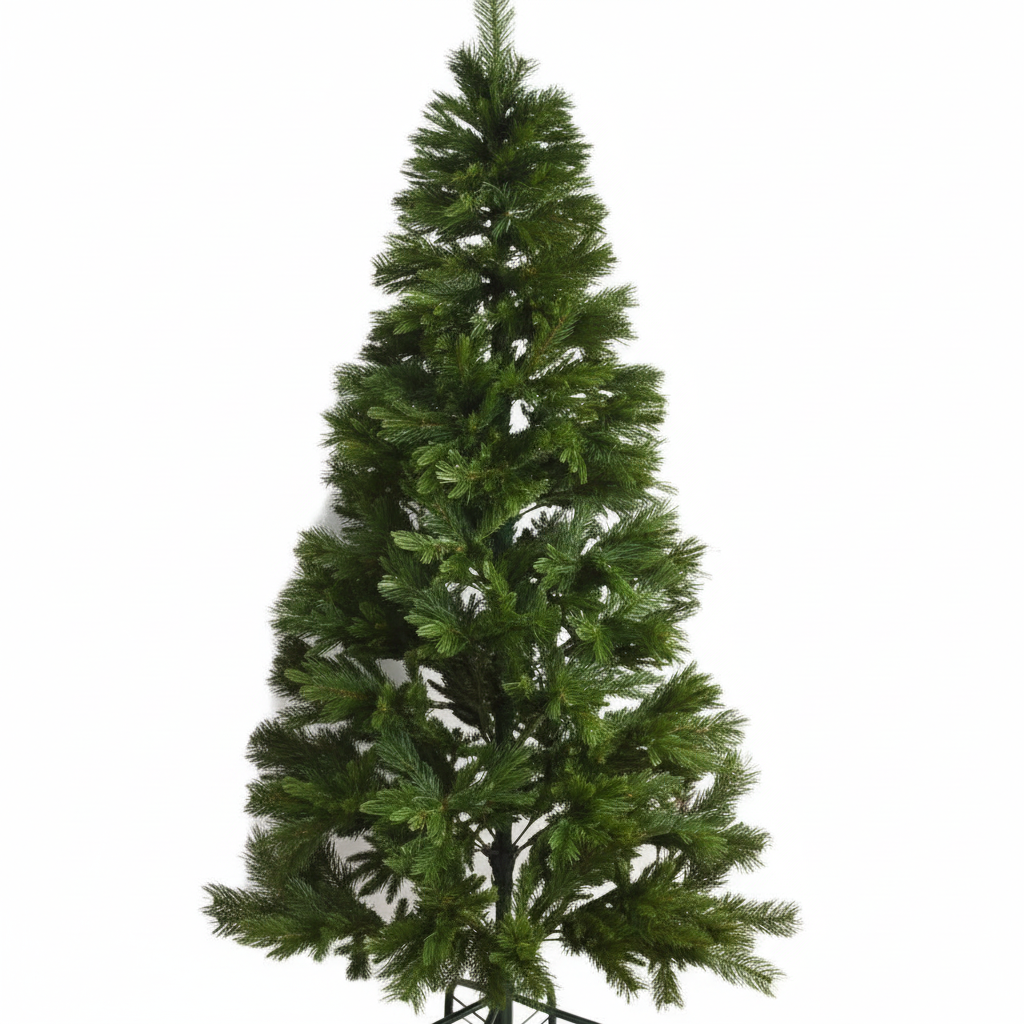 Brad Artificial de Craciun 3D Nordic H210xD100CM