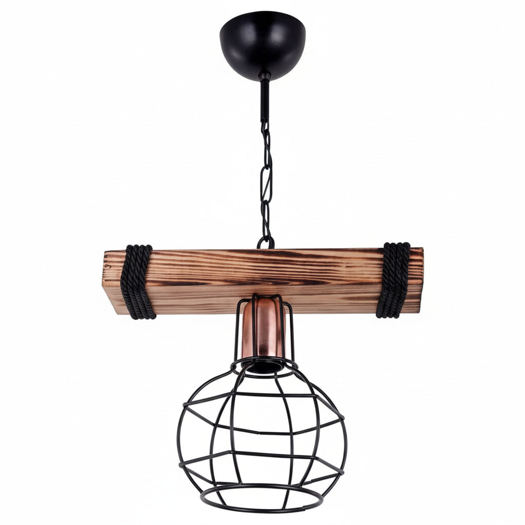 Lustra Vintage Mini ROVIM Black