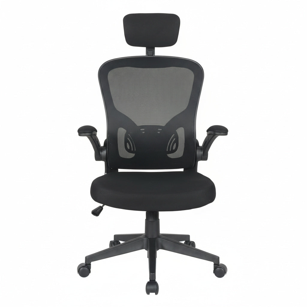 Scaun de Birou Reglabil BOC-210 Negru