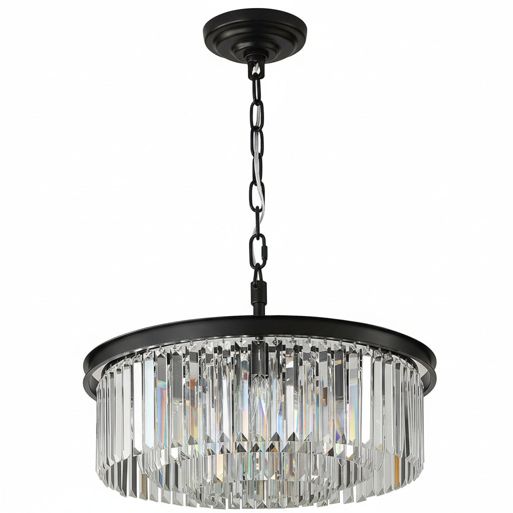 Candelabru Cristal JYKO Black ⌀60cm