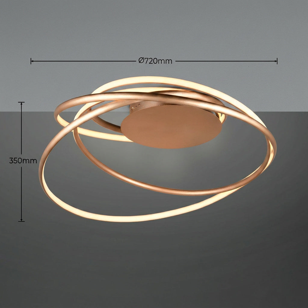 Lustra LED Premium Nala Gold Echivalent 700W