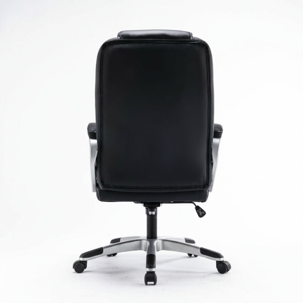 Scaun de Birou Reglabil BOC-325 Piele Ecologica Negru