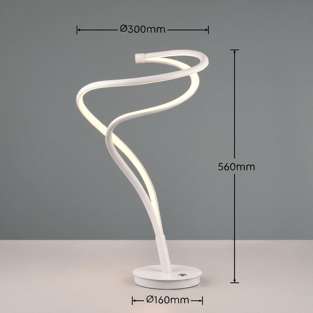 Veioza LED Premium Nala White 56CM